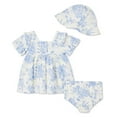 thumbnail image 2 of Ensemble 3 pièces avec robe George pour bébés filles, 2 of 2