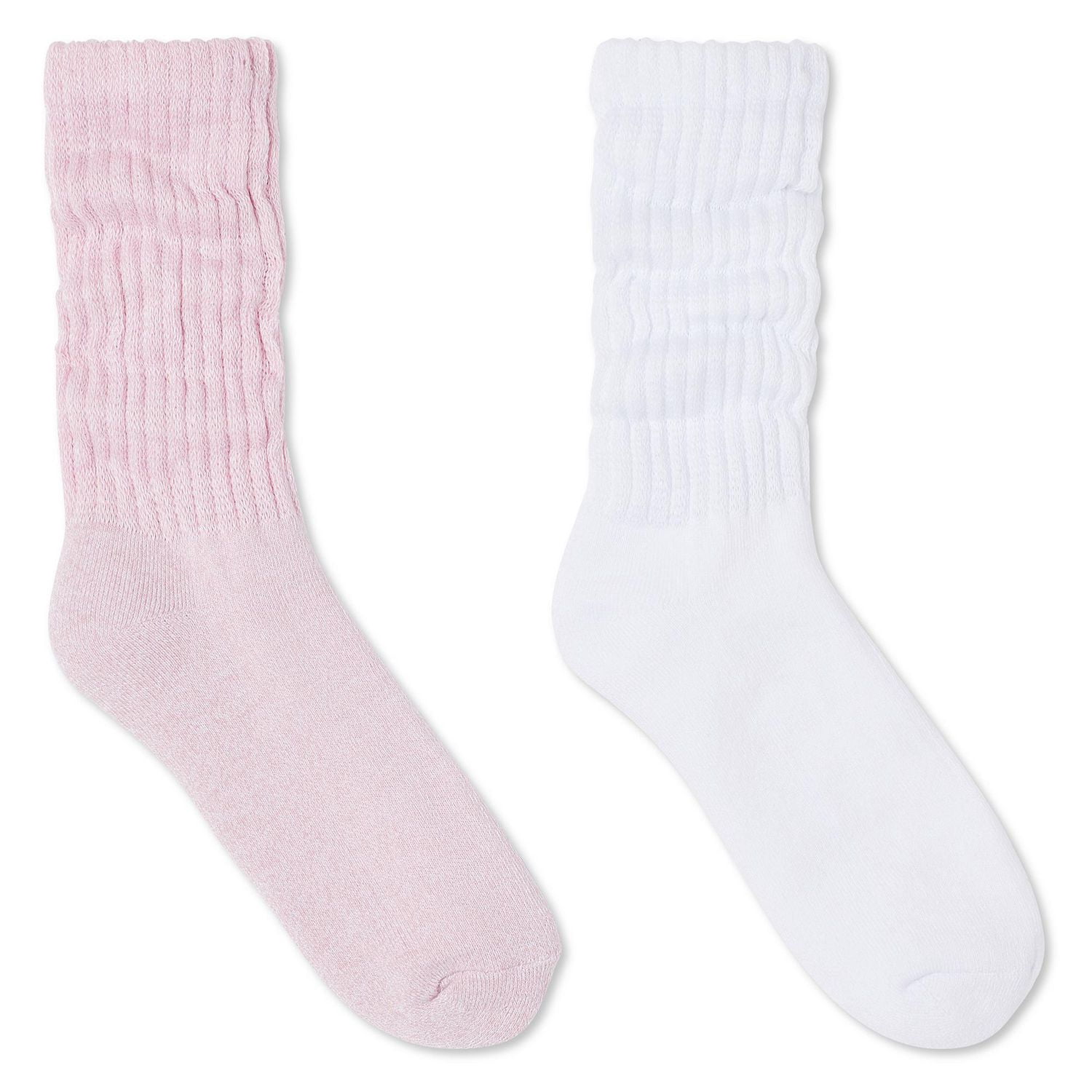 George Women's Scrunchy Crew Socks 2-Pack