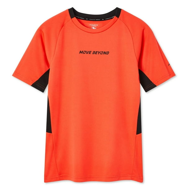 T-shirt à manches courtes Athletic Works pour garçons