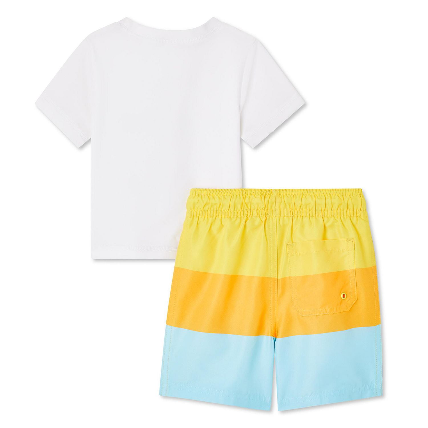 George Toddler Boys' Rash Guard 2-Piece Set