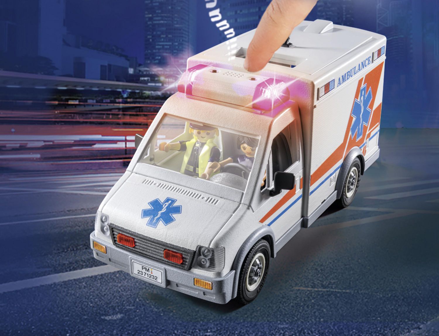 Playmobil ambulance with lights cheap and sound