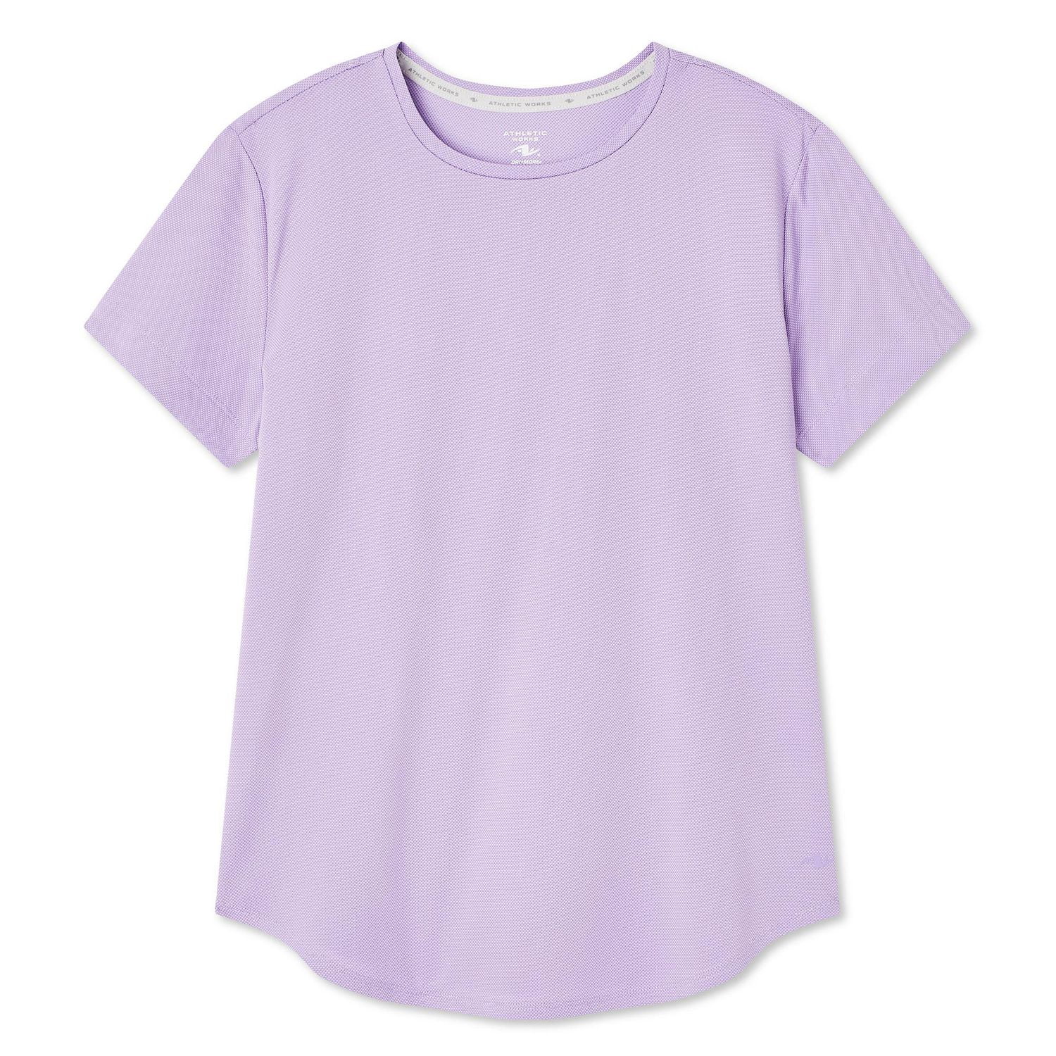 T-shirt à manches courtes Athletic Works pour femmes