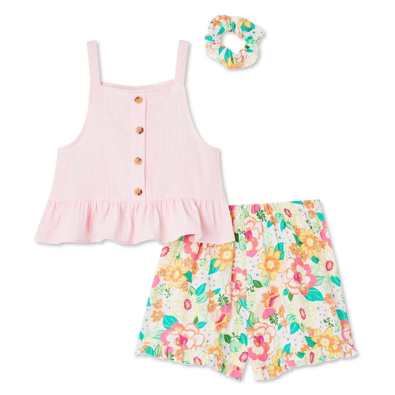 George Girls' Gauze Tank 3-Piece Set