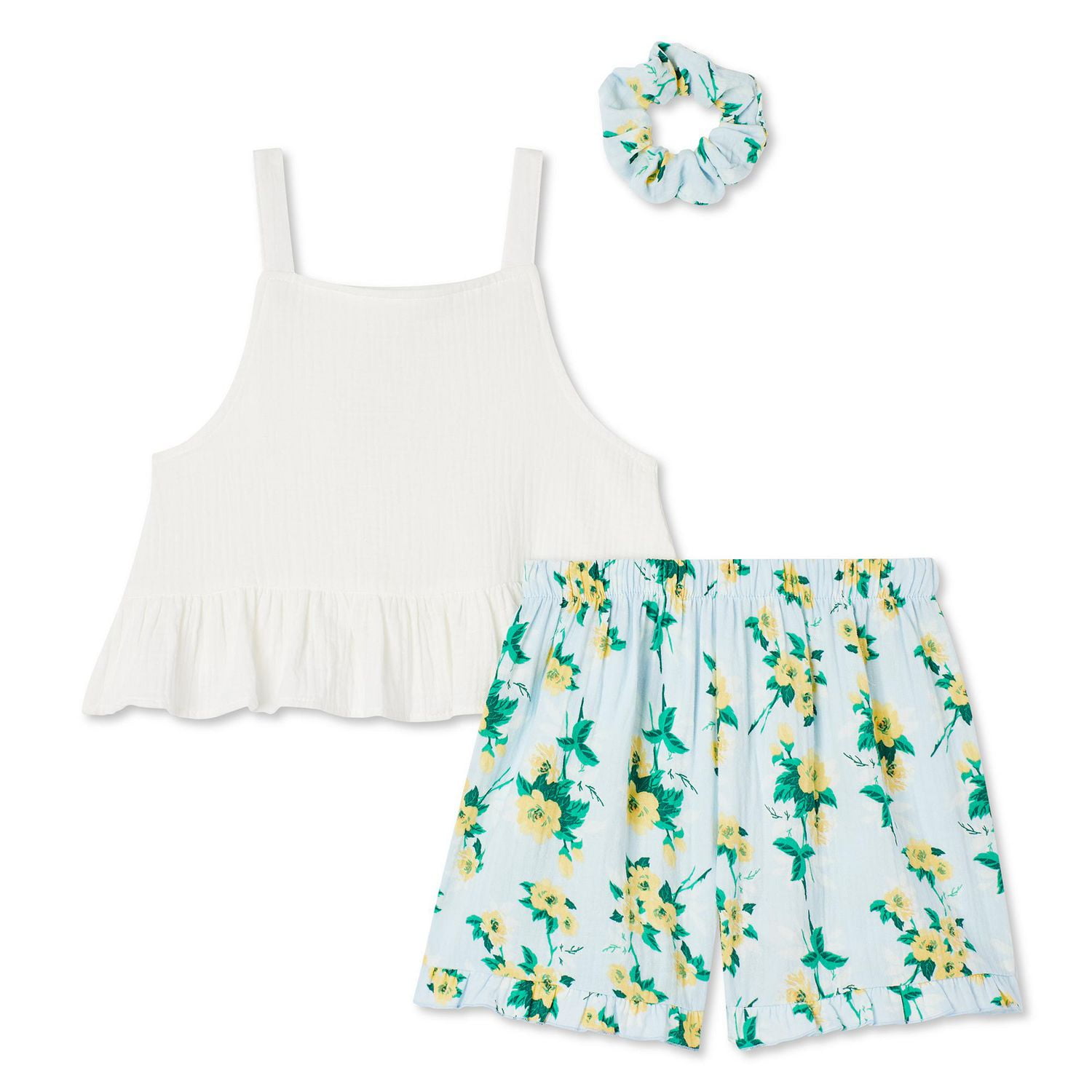 George Girls' Gauze Tank 3-Piece Set