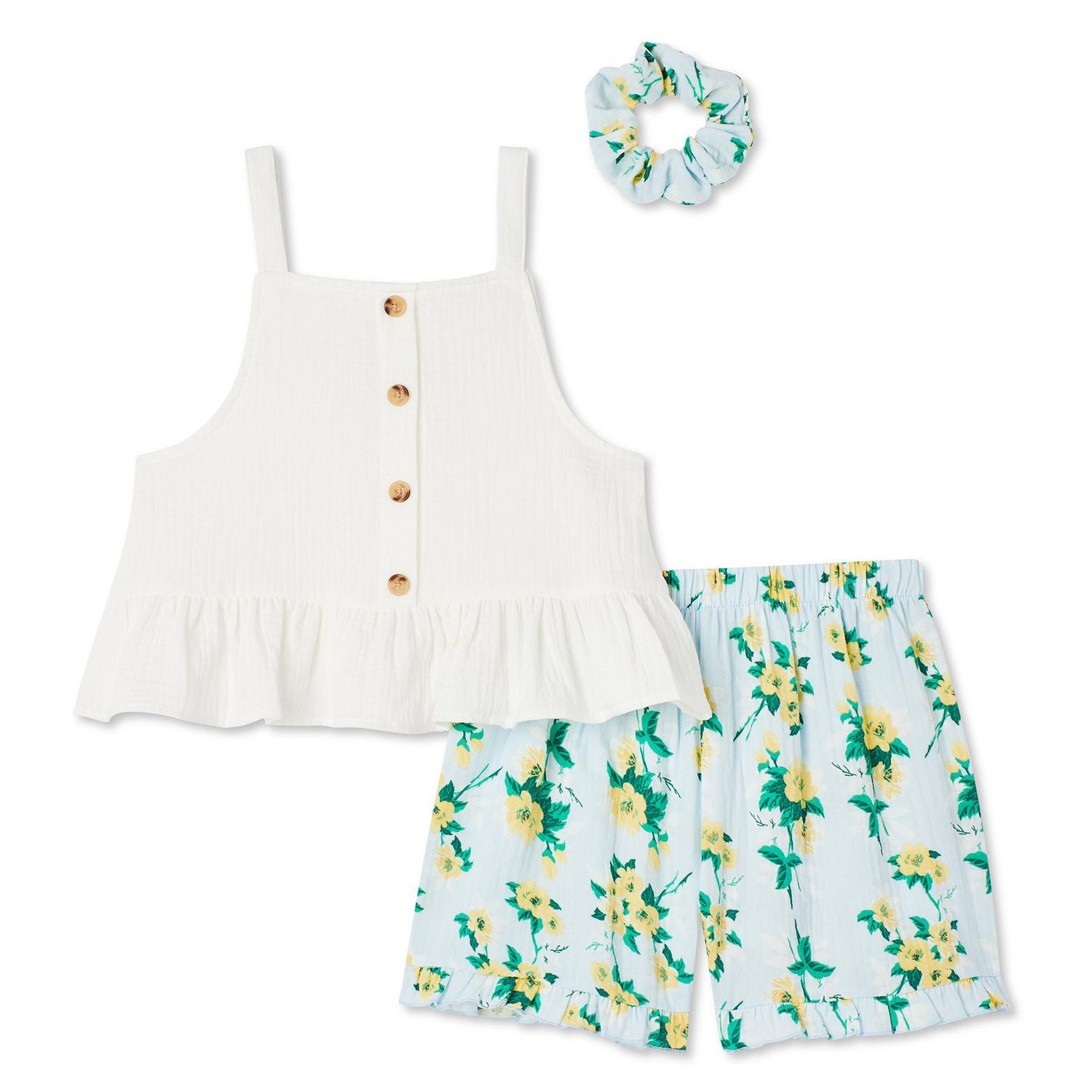 George Girls' Gauze Tank 3-Piece Set