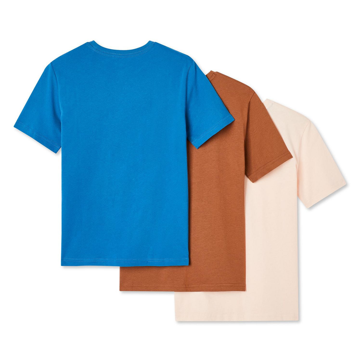 Lot de 3 t-shirts à encolure ras du cou George pour garçons Tailles TP–TG