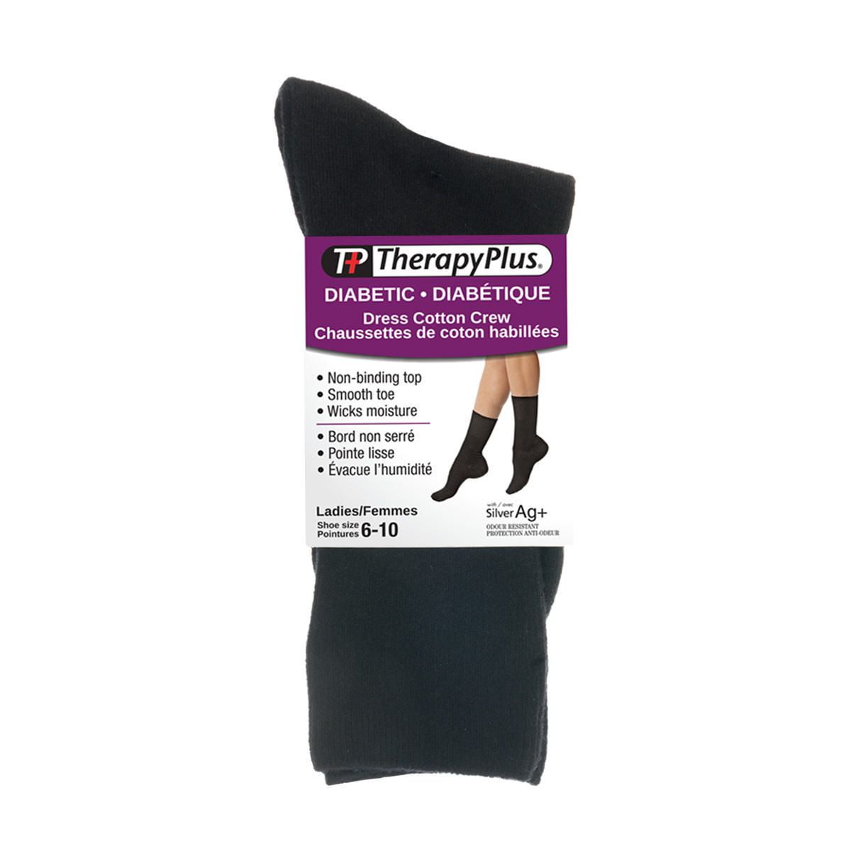 Therapy Plus Diabetic Ladies Dress Cotton Socks Walmart Canada