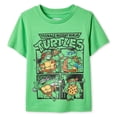 thumbnail image 1 of T-shirt à imprimé graphique Les Tortues ninja pour petits garçons, 1 of 1