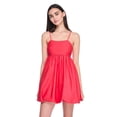 thumbnail image 1 of No Boundaries Women's Bubble Hem Dress, 1 of 6