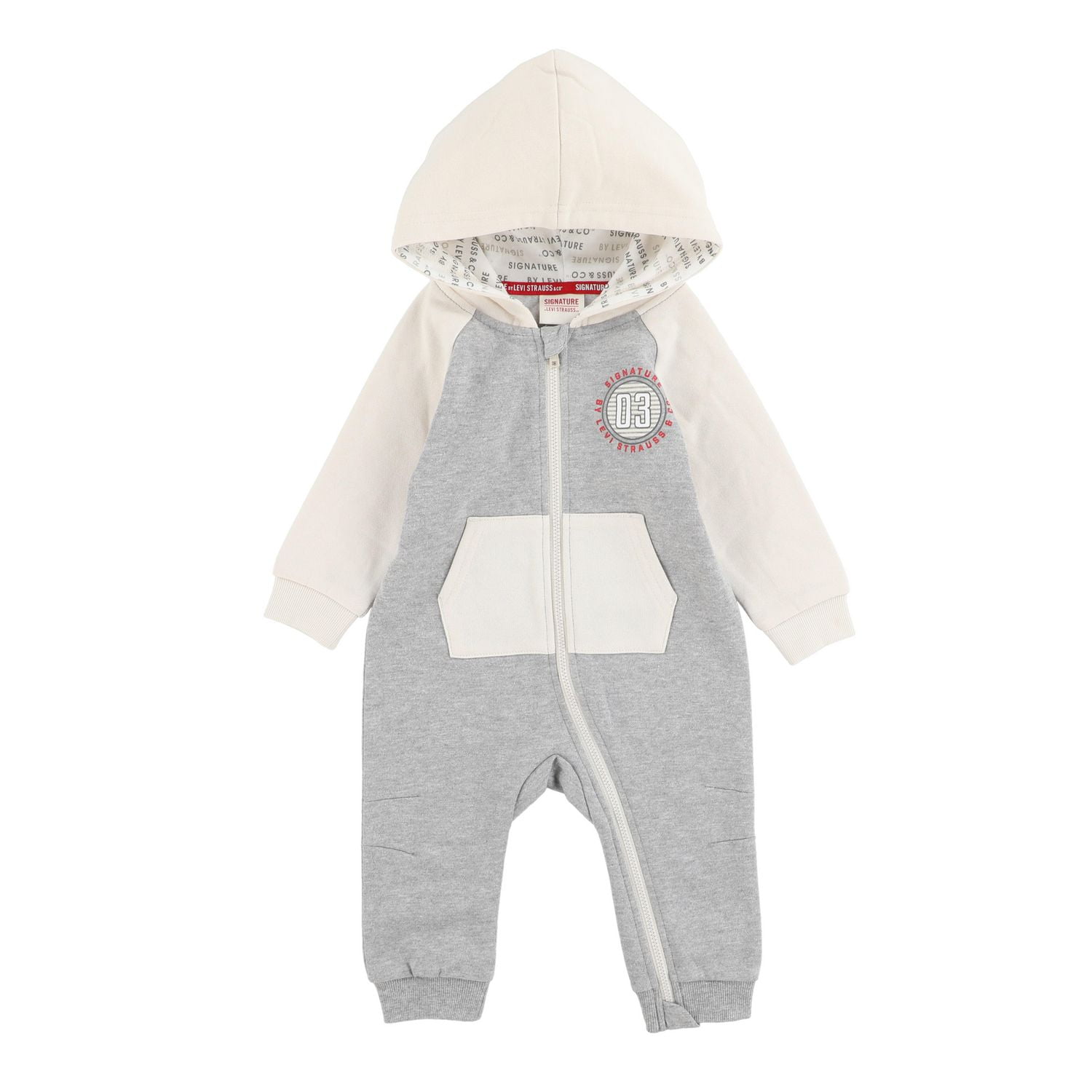 SIGNATURE by LEVI STRAUSS & CO. COMBINAISON À CAPUCHE