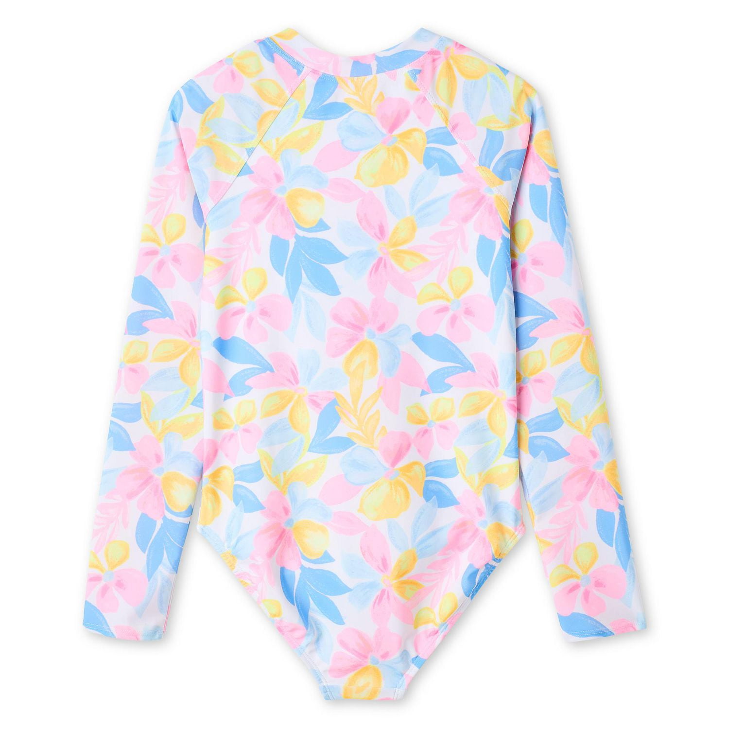 Maillot de bain une pièce anti-UV à manches longues George pour filles
