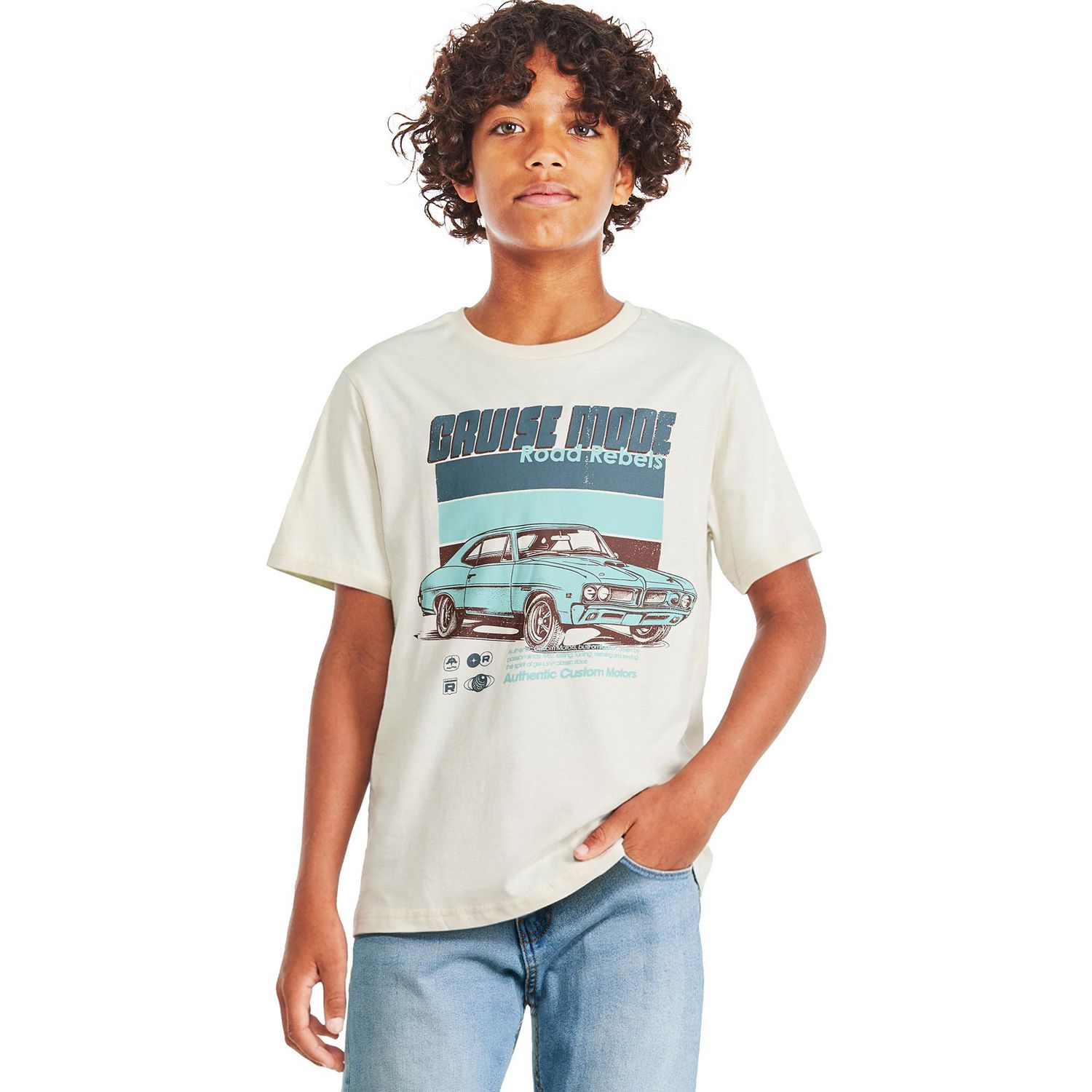 T-shirt à imprimé graphique George pour garçons