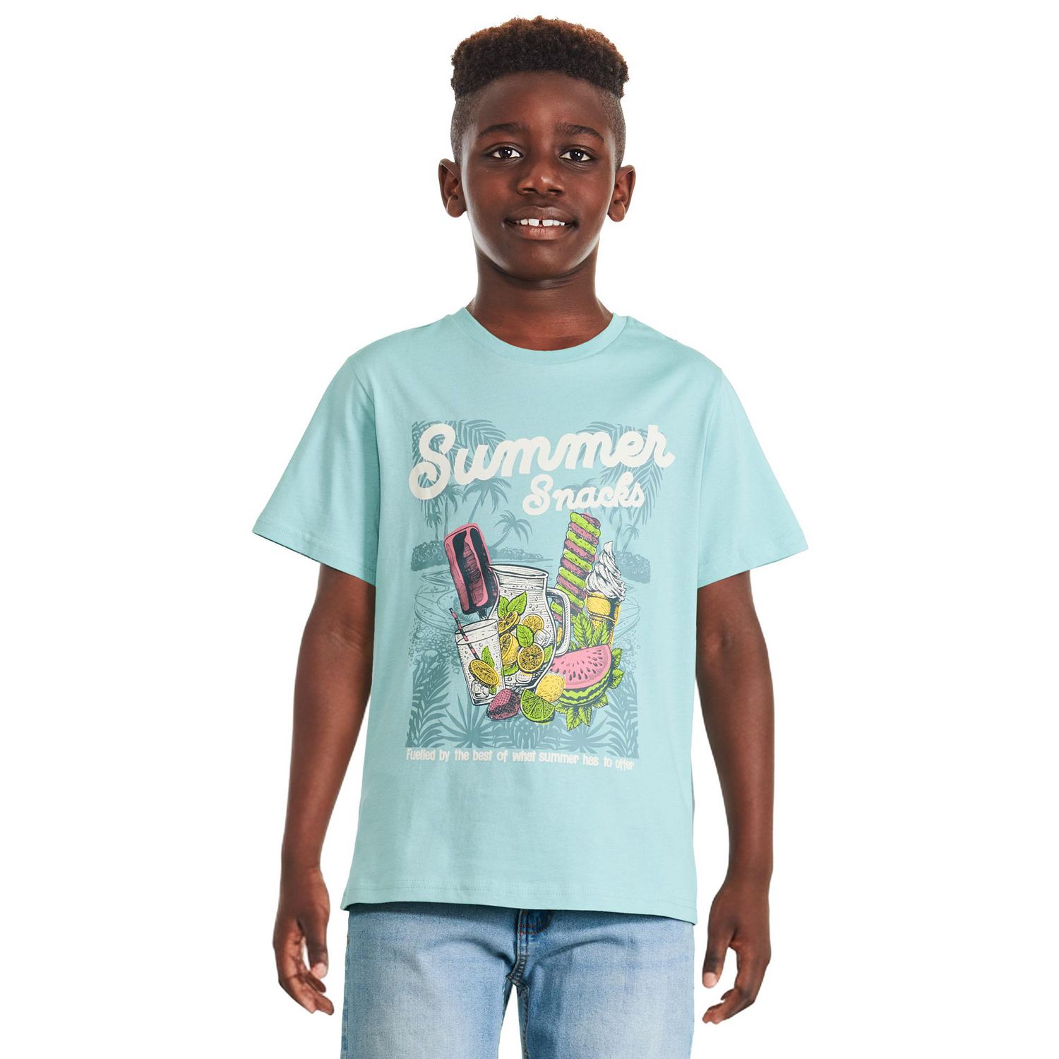 T-shirt à imprimé graphique George pour garçons