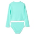 thumbnail image 2 of George Girls' Two Piece Rashguard Set, 2 of 2
