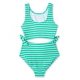 thumbnail image 2 of Maillot de bain ajouré 1 pièce George pour filles, 2 of 2