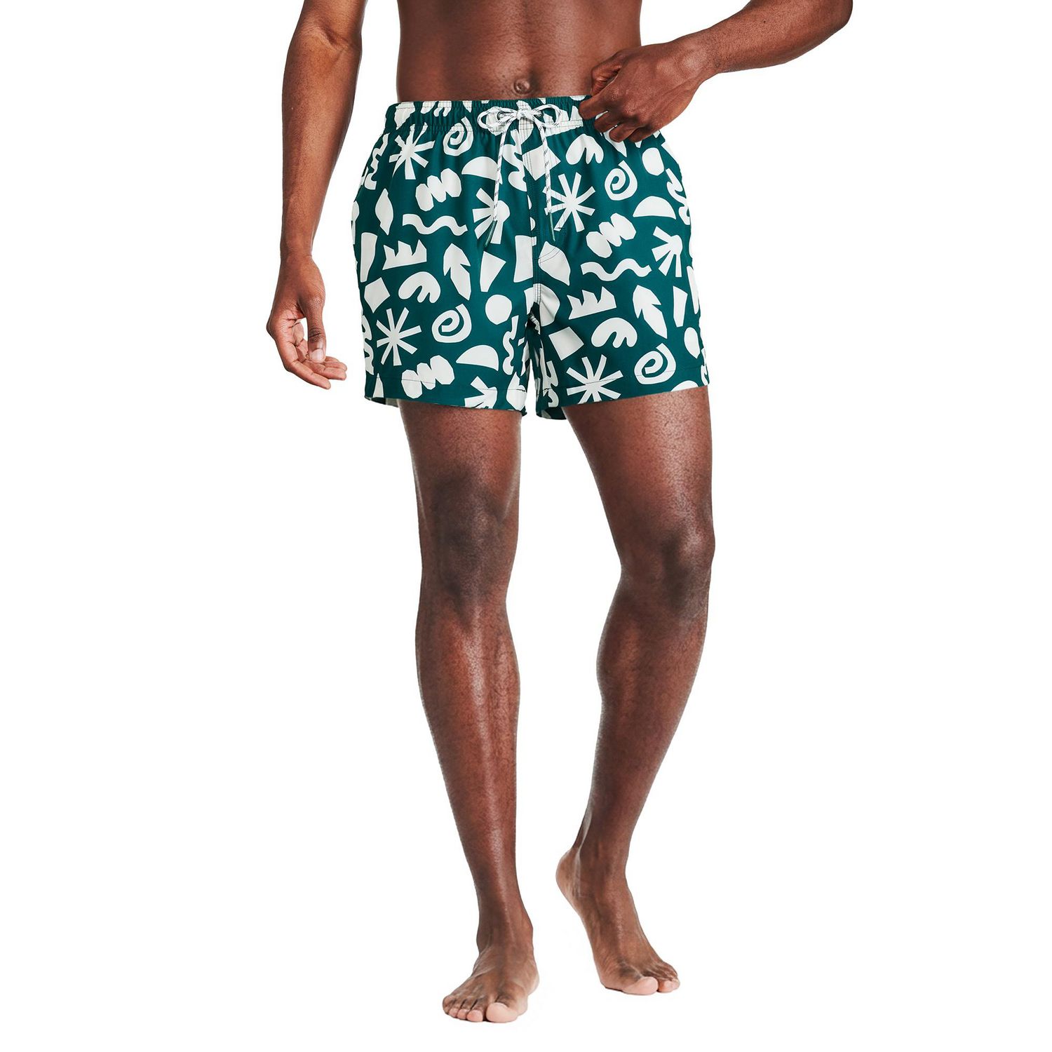 Short de bain de volley imprimé George pour hommes