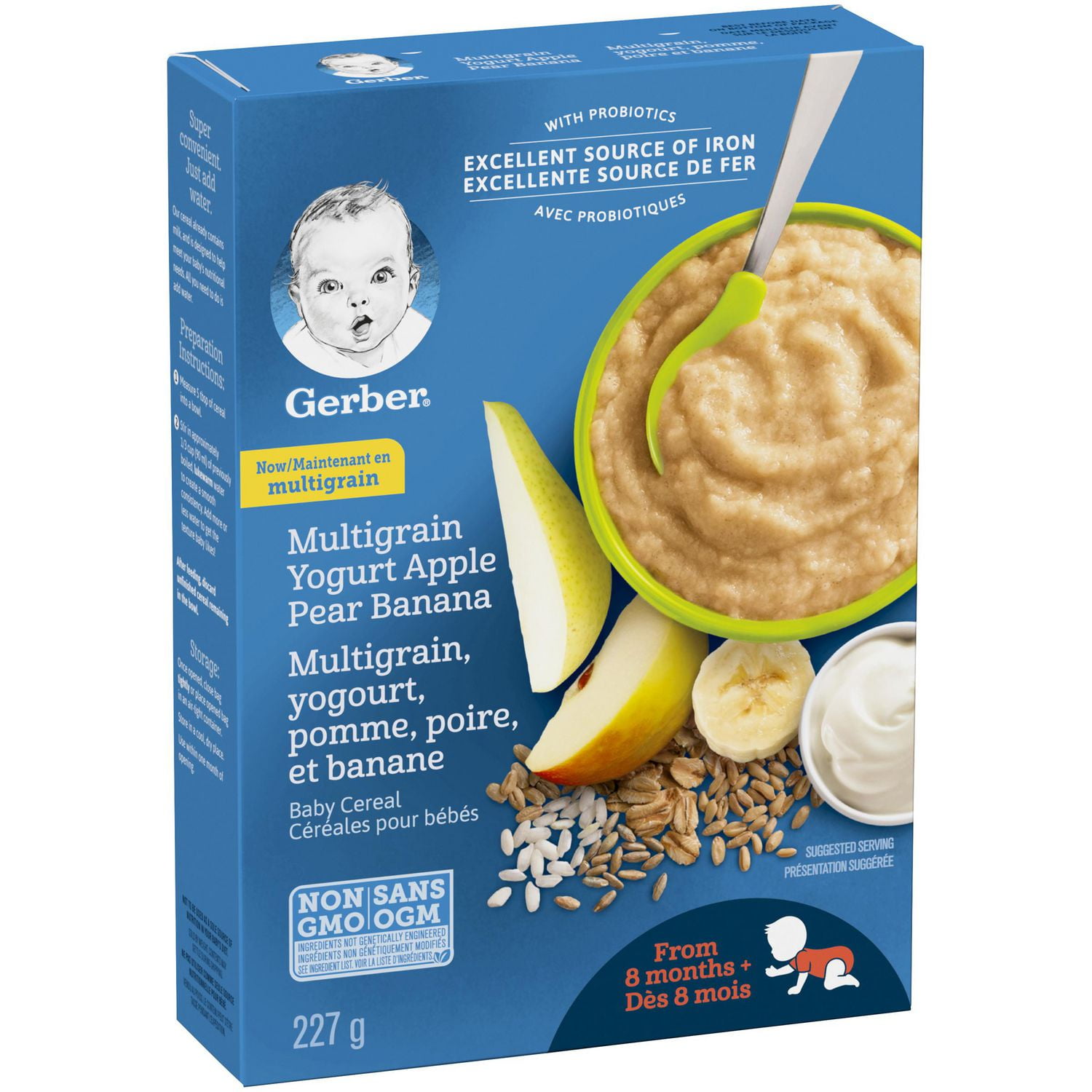 Gerber cereal for store 3 month old