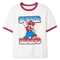 thumbnail image 3 of Super Mario Men's Ringer T-Shirt, 3 of 3