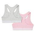 thumbnail image 2 of George Girls' Racerback Bras 2-Pack, 2 of 2