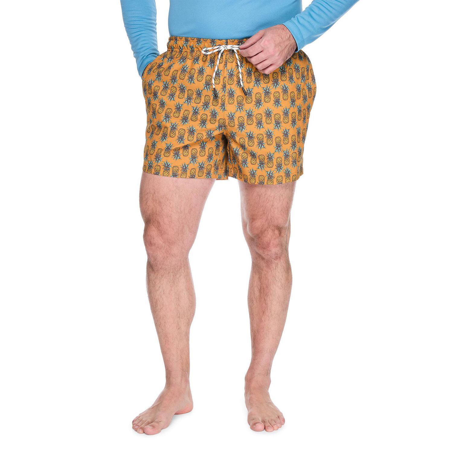 Short de bain de volley imprimé George pour hommes