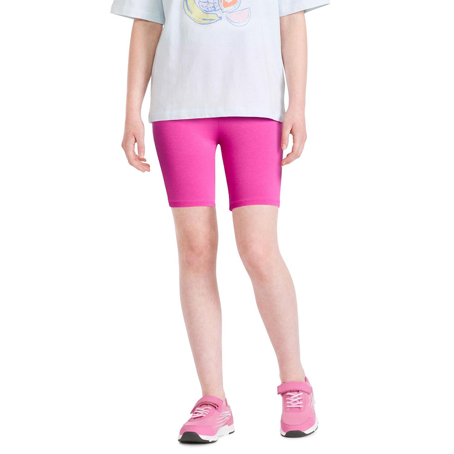 Lot de 2 shorts vélo en jersey George pour filles
