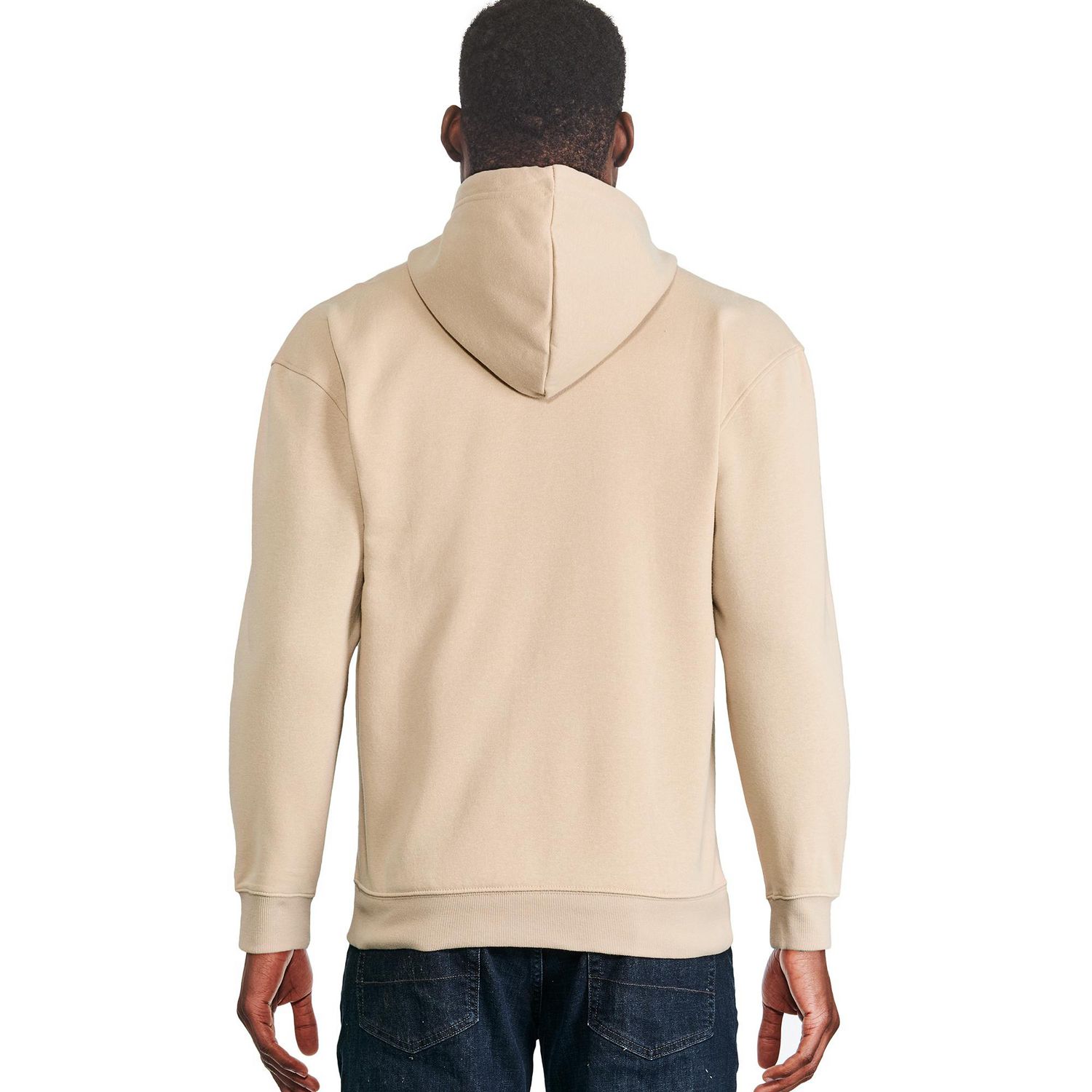 Chandail à capuchon zippé sur la longueur George pour hommes