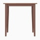 Winsome Table de salle à manger carrée Groveland, noyer – image 3 sur 7