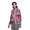 thumbnail image 2 of Reebok Women's Activate Full Zip Hooded Printed Jacket With Pockets, 2 of 6