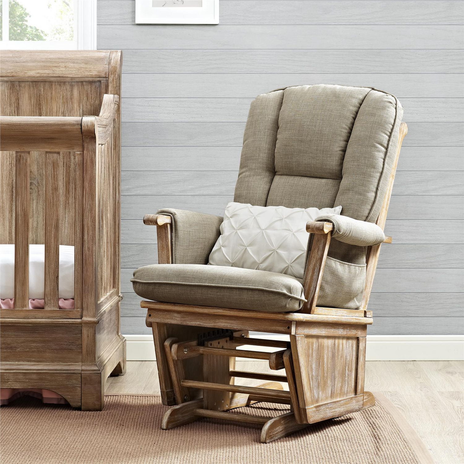 Dorel Living Trinity Glider & Ottoman Walmart Canada