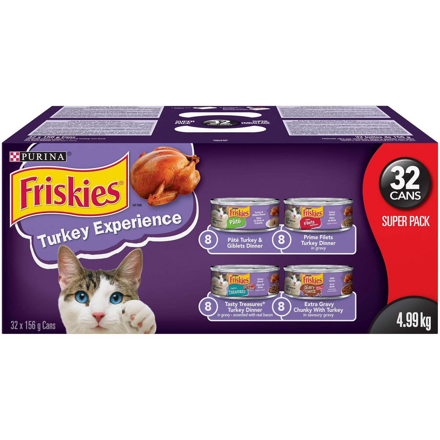 Friskies Turkey Experience Wet Cat Food Variety Pack Walmart Canada