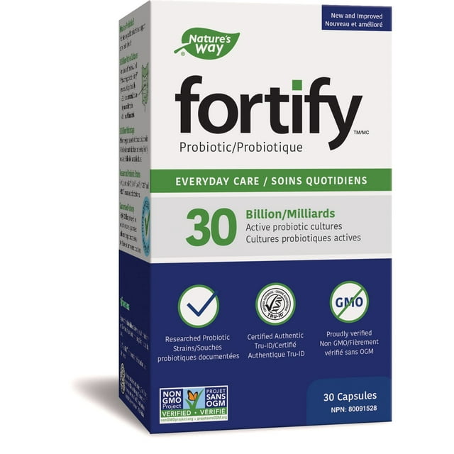 Capsule probiotique Primadophilus Fortify de Nature's Way