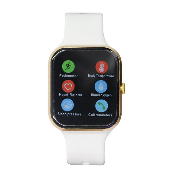 iTIME ELITE Health and Fitness Body Temperature  Smartwatch with Heart Rate Monitor