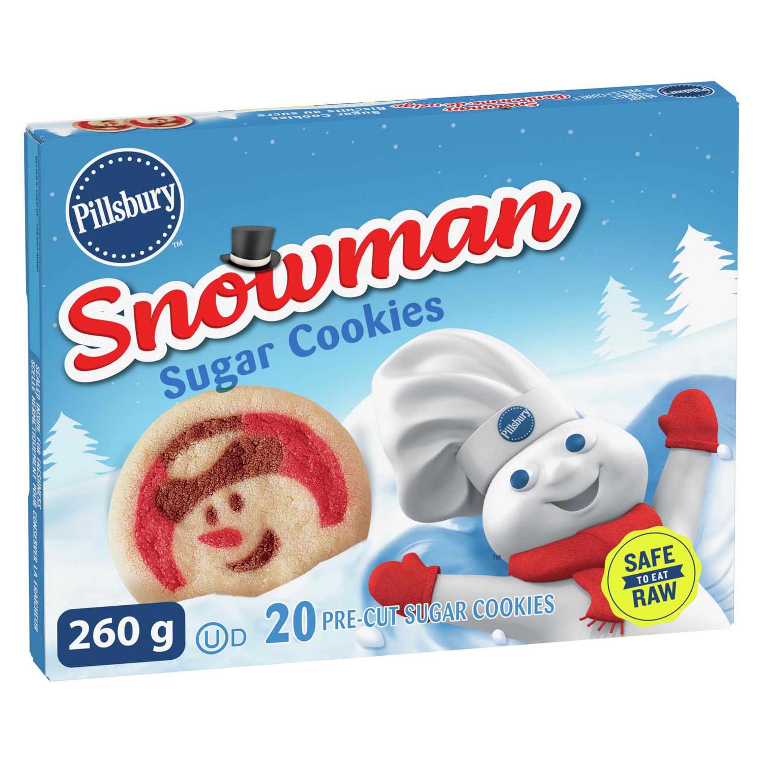 Pillsbury™ Ready to Bake!™ Sugar Cookies Snowman | Walmart ...