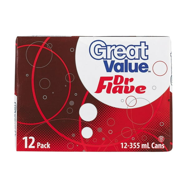 Dr. Flave Great Value emballage de 12 Dr. Flave Great Value emballage de 12