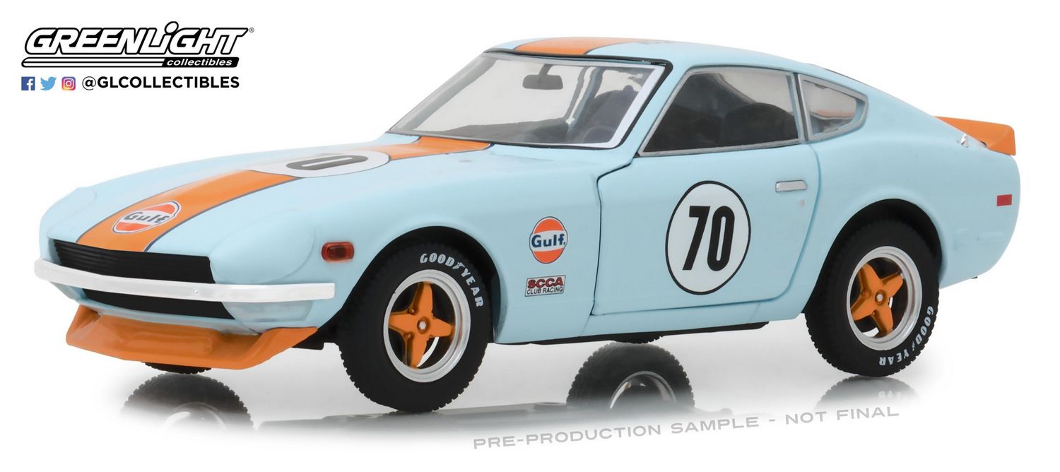 GreenLight 1:24 Tokyo Torque - 1970 Datsun 240Z Gulf Oil Die-Cast