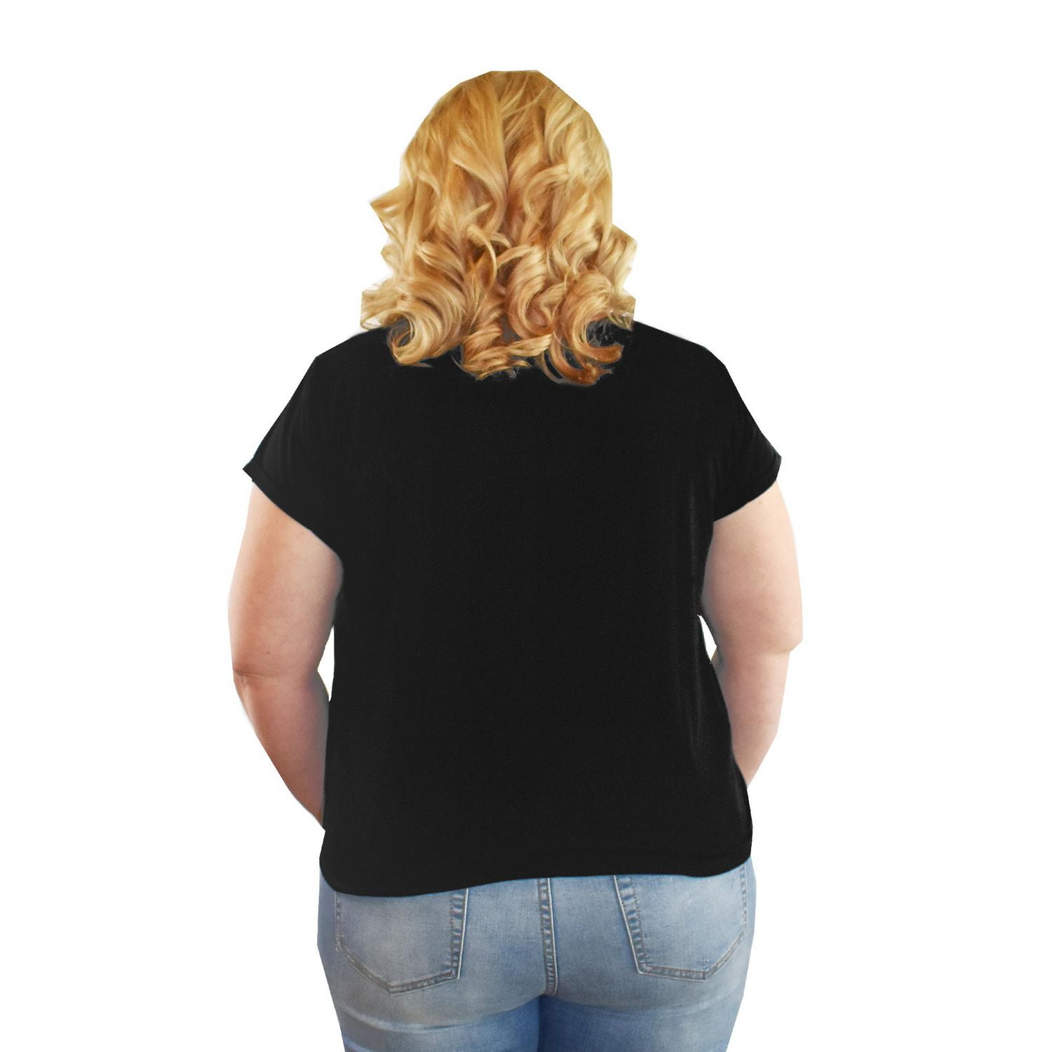 Ladies Plus Friends Front Tie Top