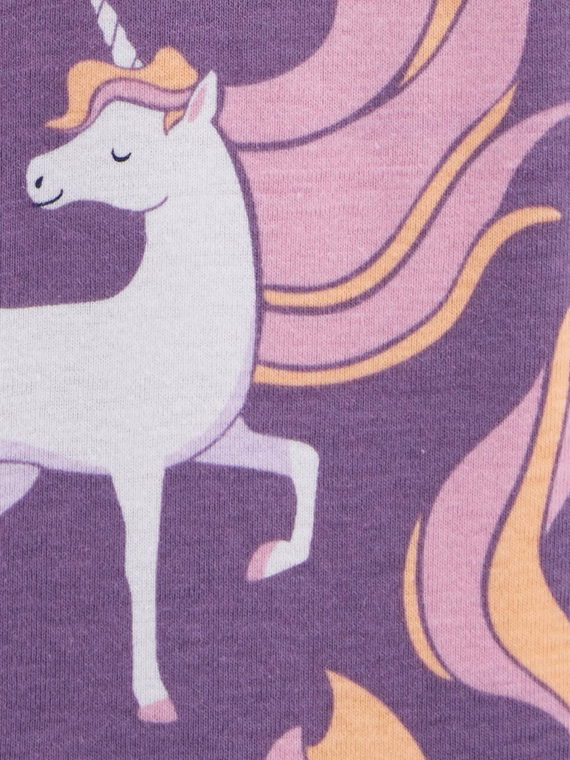 2 Pack 1 Pièce Pyjama Petite Fille Child of Mine made by Carter's - Poisson/Licorne