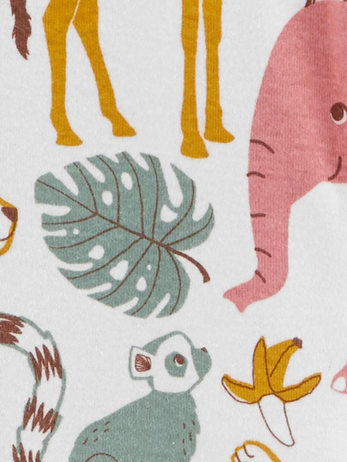 Child of Mine made by Carter's Girls 2-pack 1 Piece Pajama - Kitty/Animals