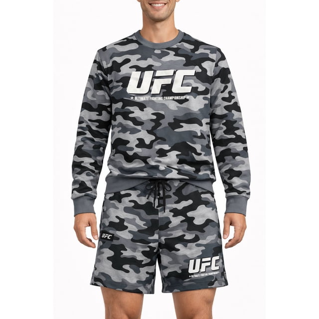 Short de survêtement camouflage homme UFC