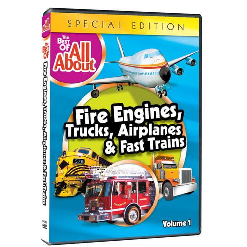 All About - Volume 1 - Fire Engines, Trucks, Airplanes & Fast Trains