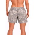 thumbnail image 2 of Short de bain camouflage à feuilles vertes Under Disguise pour hommes, 2 of 4
