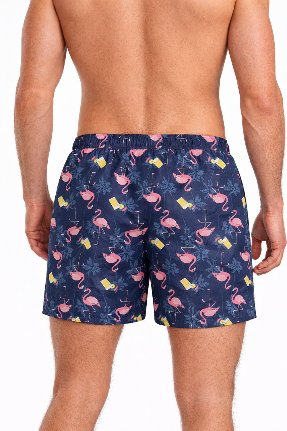 Men's Under Disguise navy swim shorts