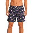 thumbnail image 1 of Men's Under Disguise navy swim shorts, 1 of 4