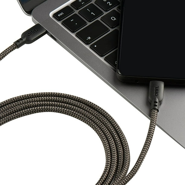 Câble USB-C vers USB-C (2 m/6,6 pi, noir), Belkin