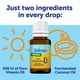 Supplément vitaminique de vitamine liquide D3 de Ddropsᴹᴰ pour bébé, 400 UI 2,5 ml, 90 gouttes – image 4 sur 10