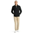thumbnail image 2 of IZOD SHAKER FLC FULL ZIP JACKET, 2 of 4