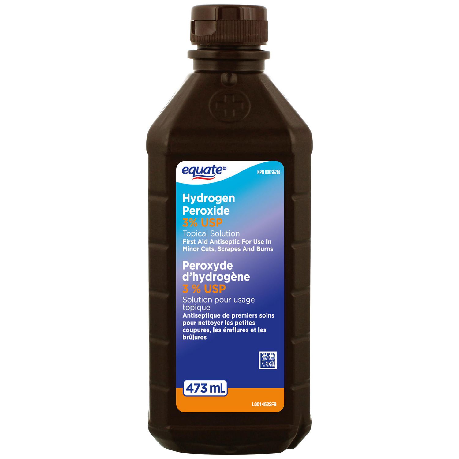 Equate Hydrogen Peroxide, 473 ml