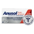 thumbnail image 3 of Anusol Multi-Symptom Hemorrhoidal Suppositories, Fast, Long-Lasting Relief from The Discomfort of Hemorrhoids - 24 Suppositories, 3 of 8