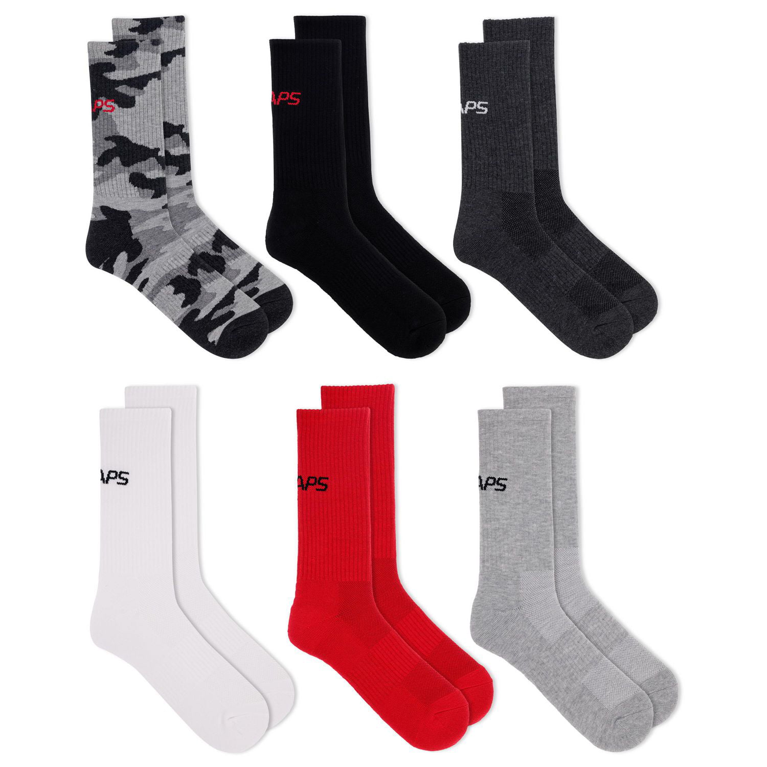 Black & Decker - Men's low cut socks, 8 pairs. Colour: black. Size