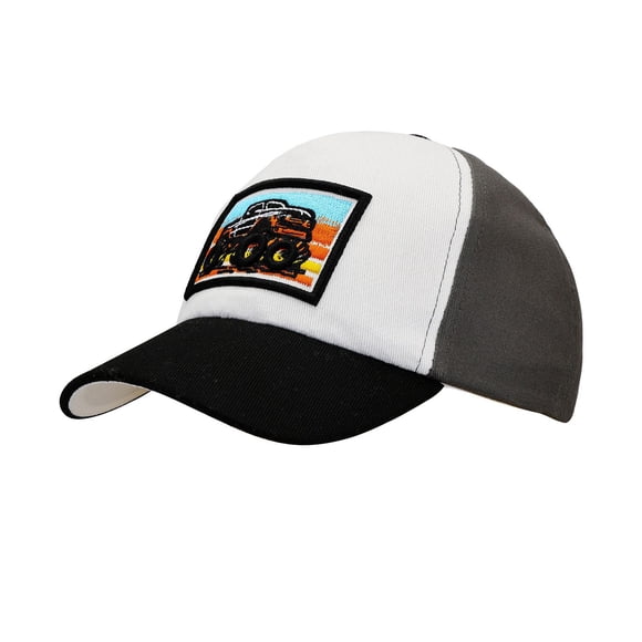 Multicolor Embroidered Truck Hat